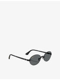 Ray-Ban RB3929 oval-frame metal sunglasses, UK version
