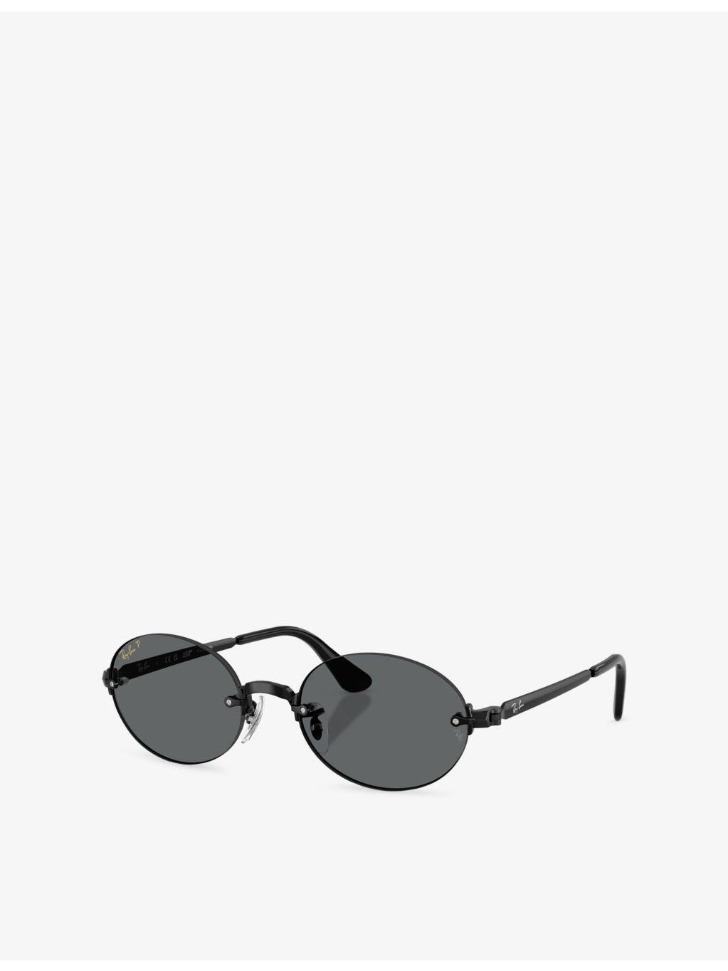 Ray-Ban RB3929 oval-frame metal sunglasses, UK version