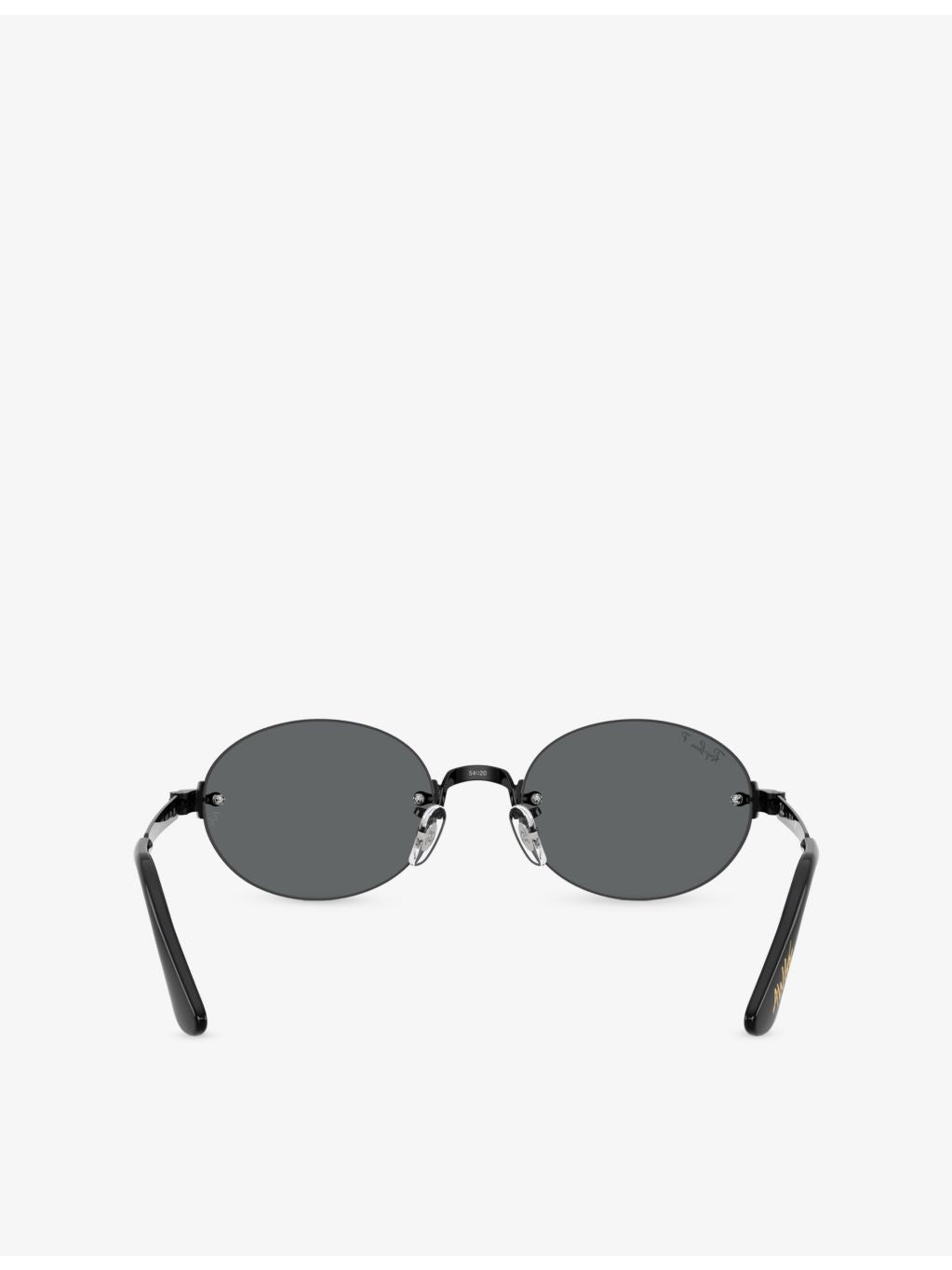 Ray-Ban RB3929 oval-frame metal sunglasses, UK version