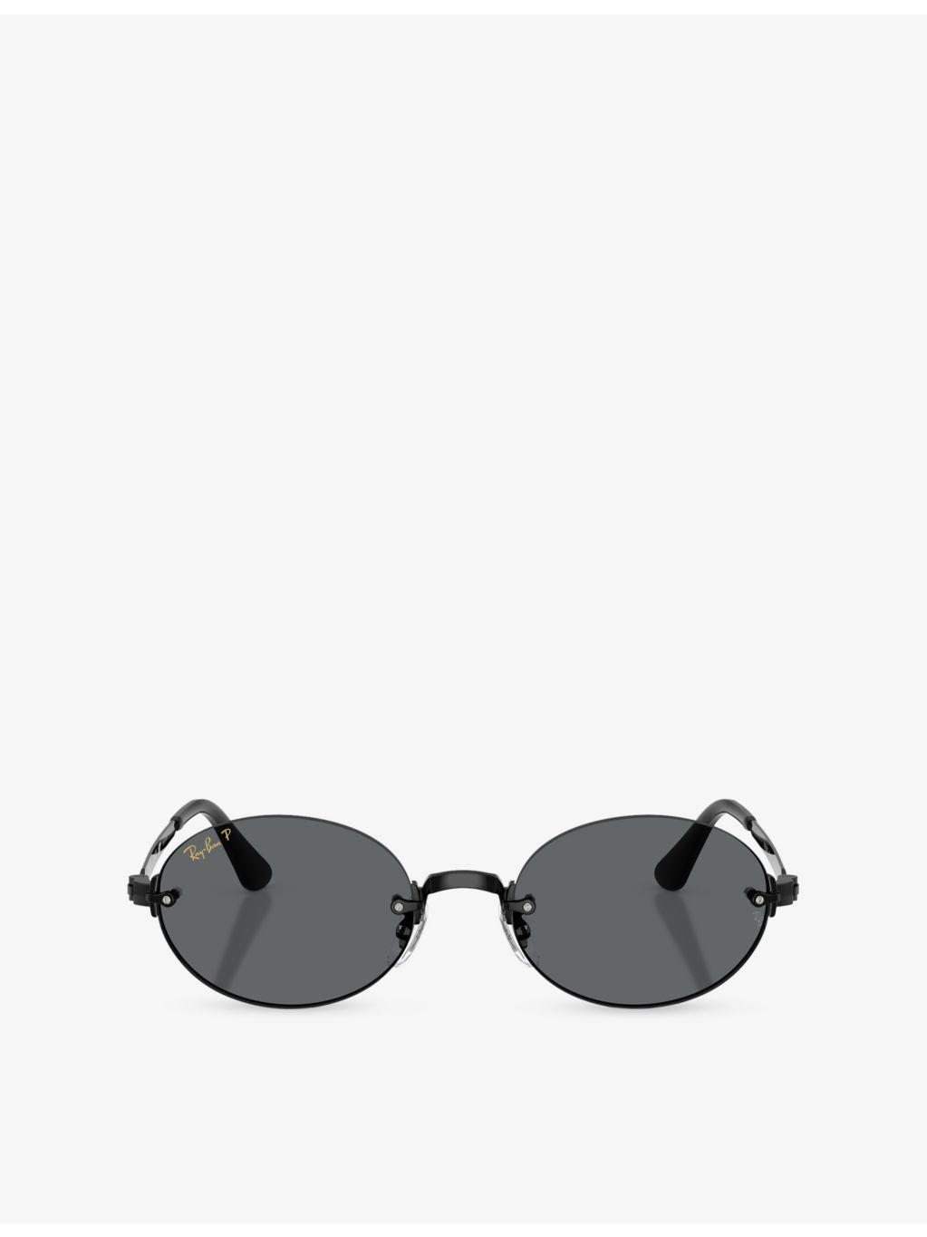 Ray-Ban RB3929 oval-frame metal sunglasses, UK version