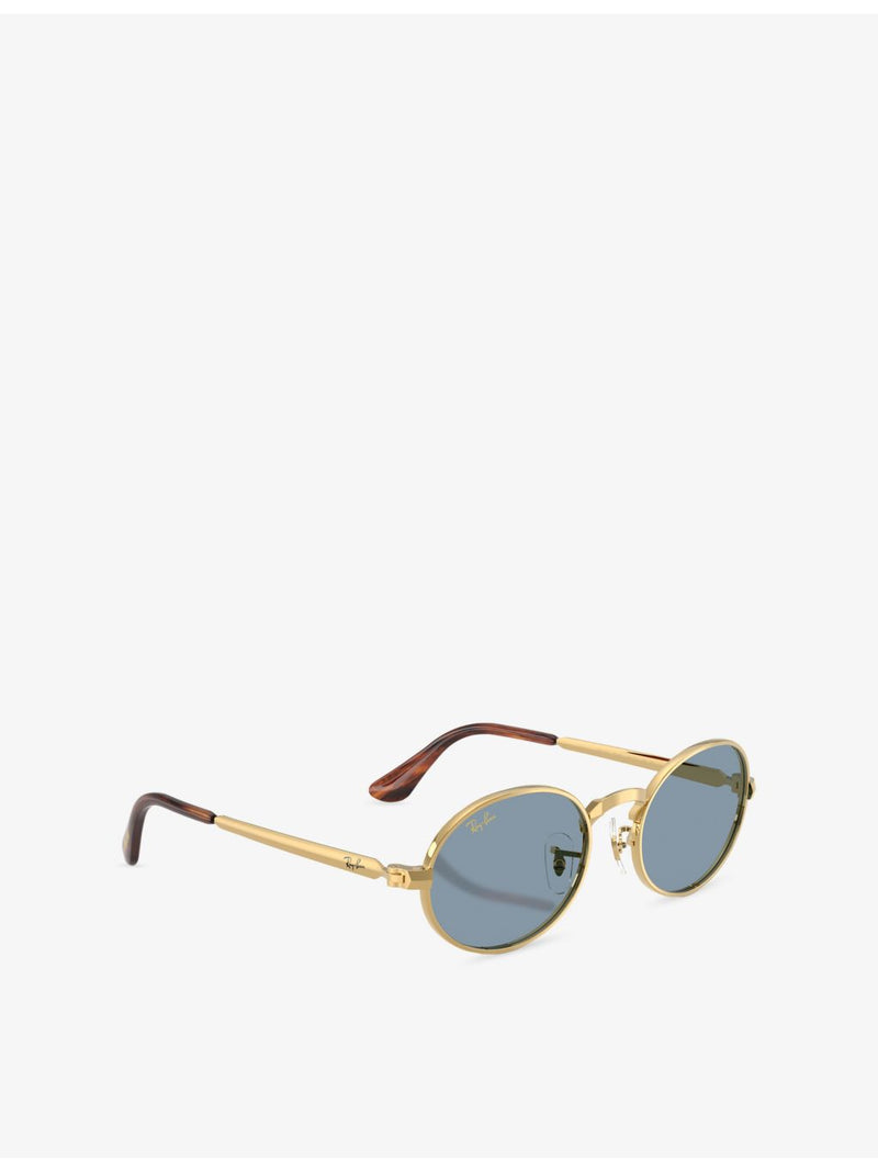 Ray-Ban RB3931 rectangular metal sunglasses (British brand)