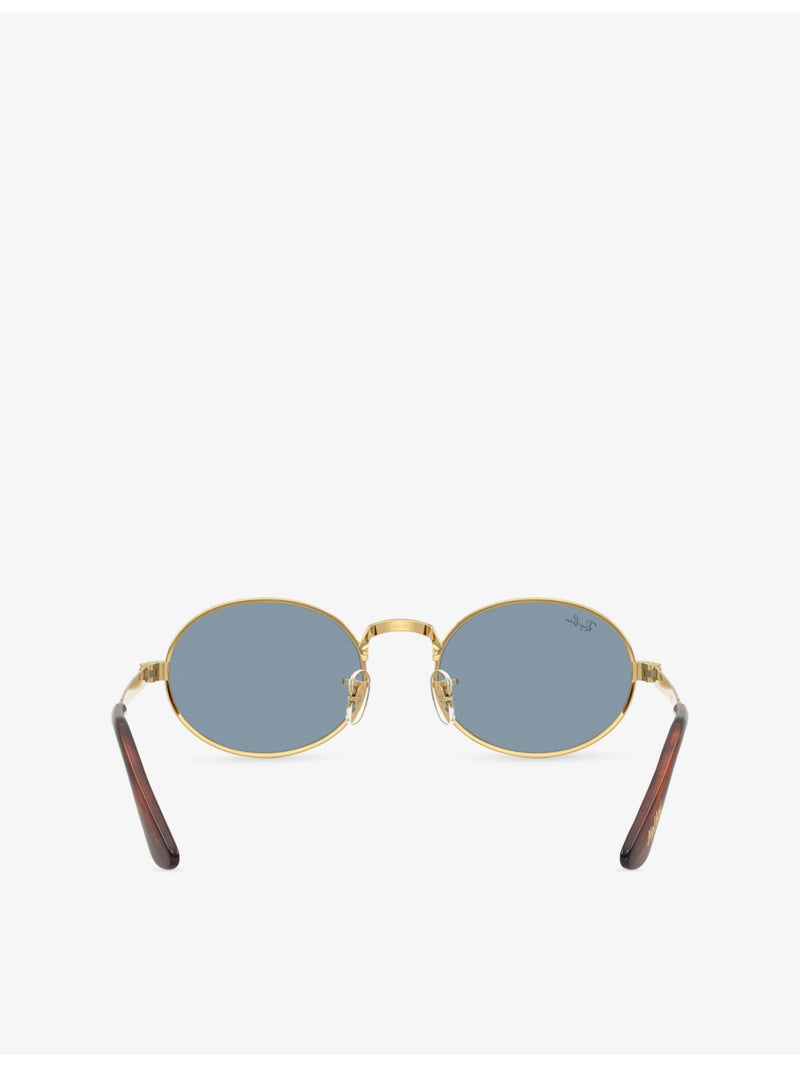 Ray-Ban RB3931 rectangular metal sunglasses (British brand)