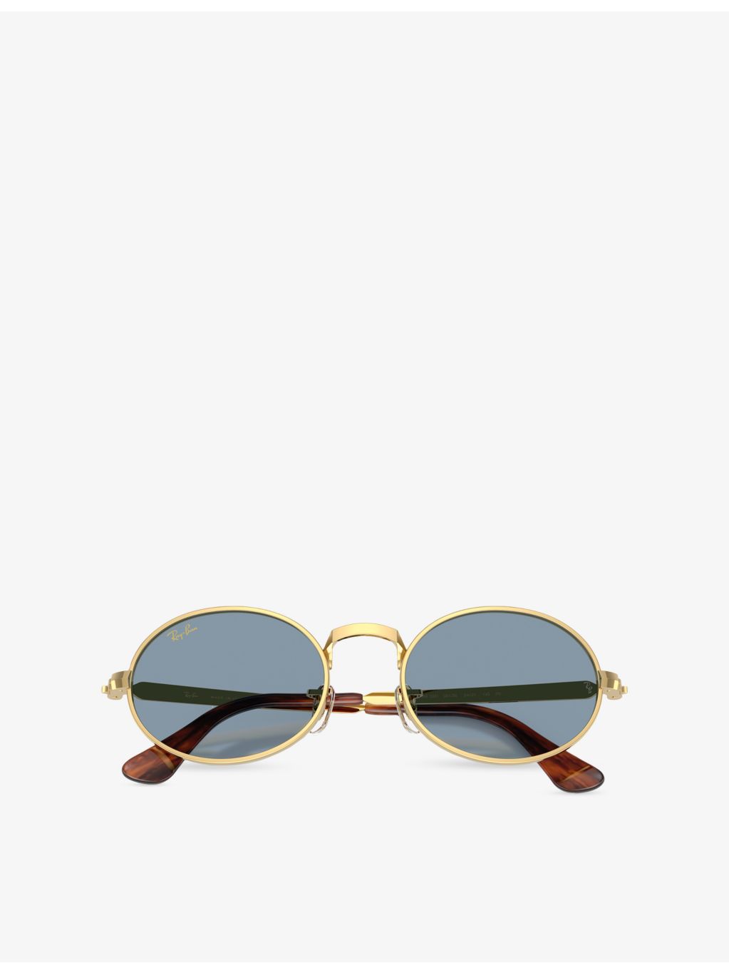 Ray-Ban RB3931 rectangular metal sunglasses (British brand)