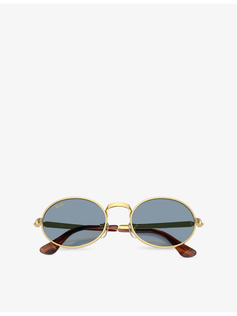 Ray-Ban RB3931 rectangular metal sunglasses (British brand)
