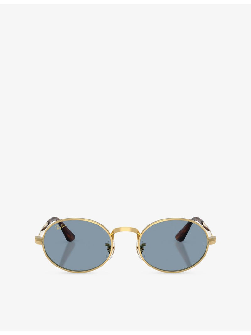 Ray-Ban RB3931 rectangular metal sunglasses (British brand)