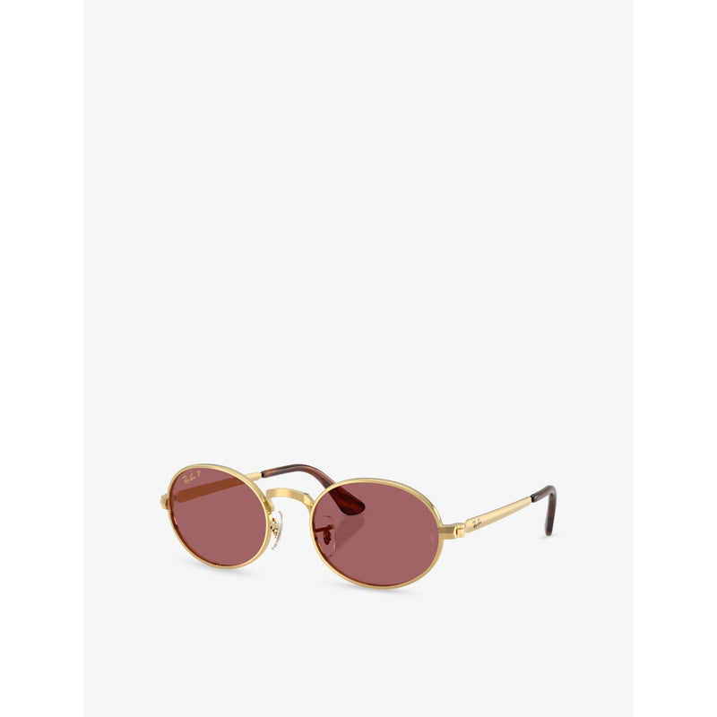 Ray-Ban RB3931 metal sunglasses with gold-tone hardware (British brand)