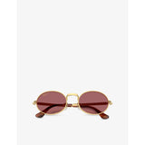 Ray-Ban RB3931 metal sunglasses with gold-tone hardware (British brand)