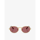 Ray-Ban RB3931 metal sunglasses with gold-tone hardware (British brand)