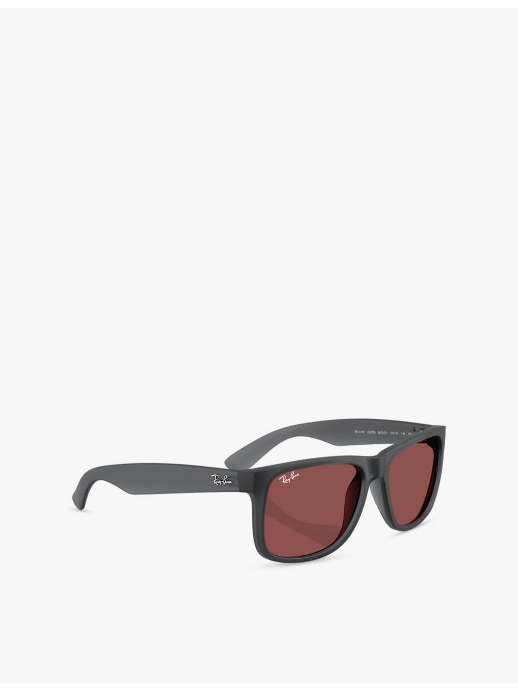 Ray-Ban RB4165 Justin square nylon sunglasses, imported from the UK