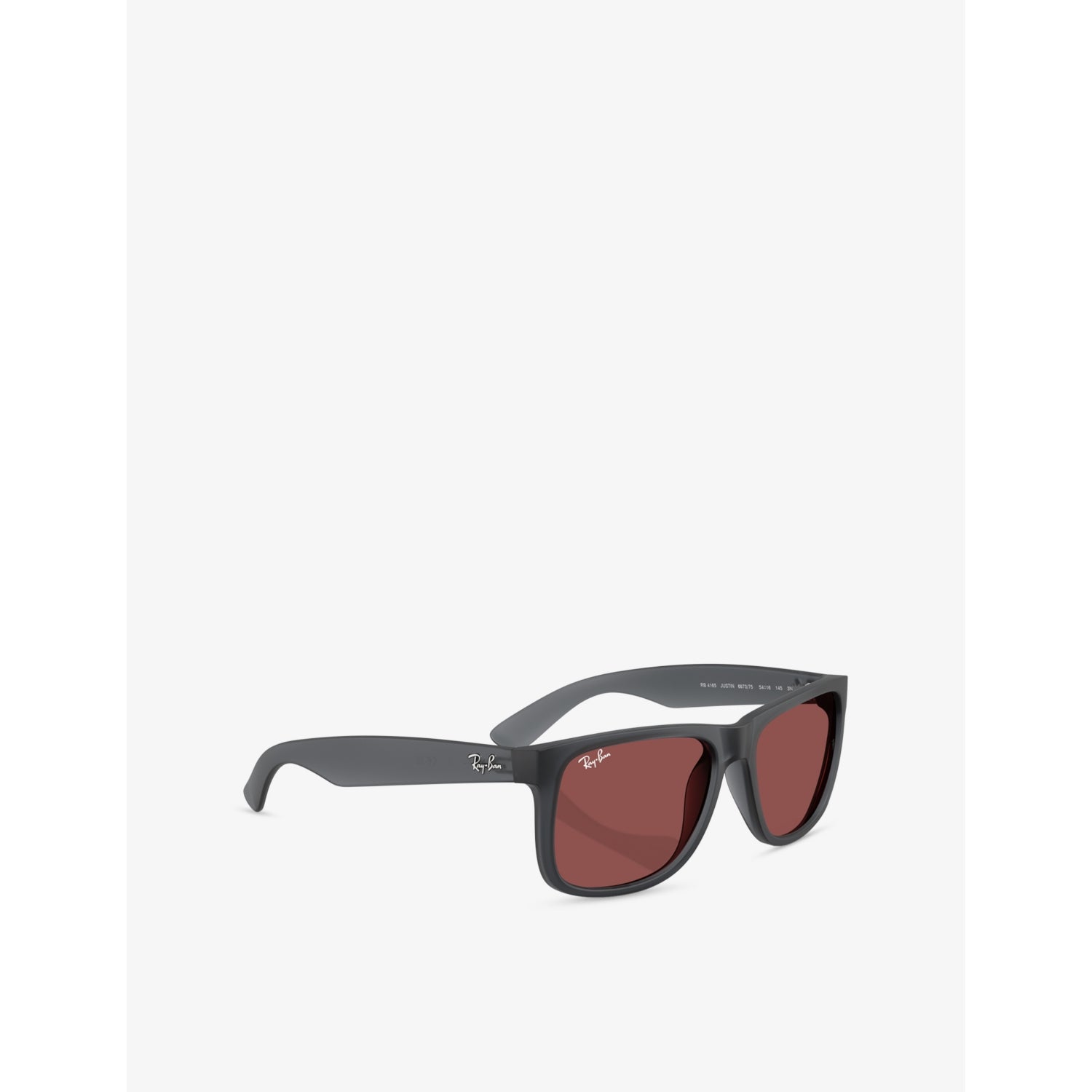 Ray-Ban RB4165 Justin square nylon sunglasses, imported from the UK