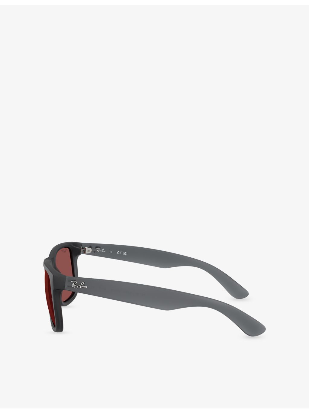 Ray-Ban RB4165 Justin square nylon sunglasses, imported from the UK