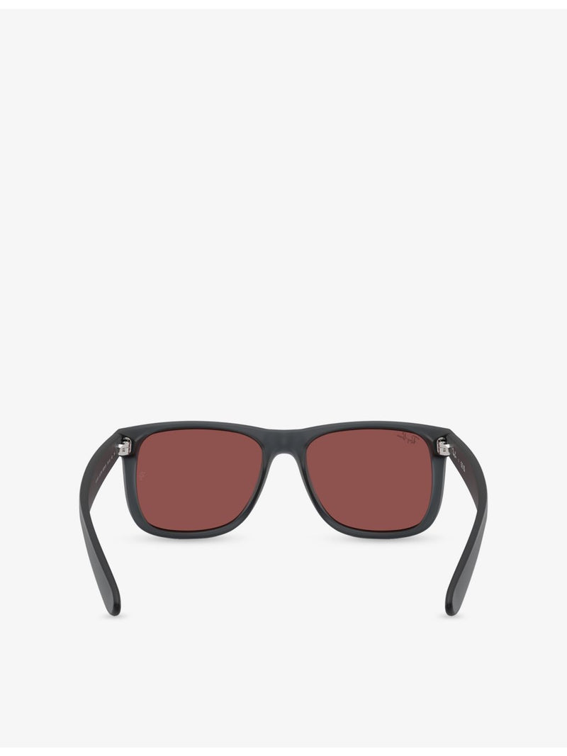 Ray-Ban RB4165 Justin square nylon sunglasses, imported from the UK