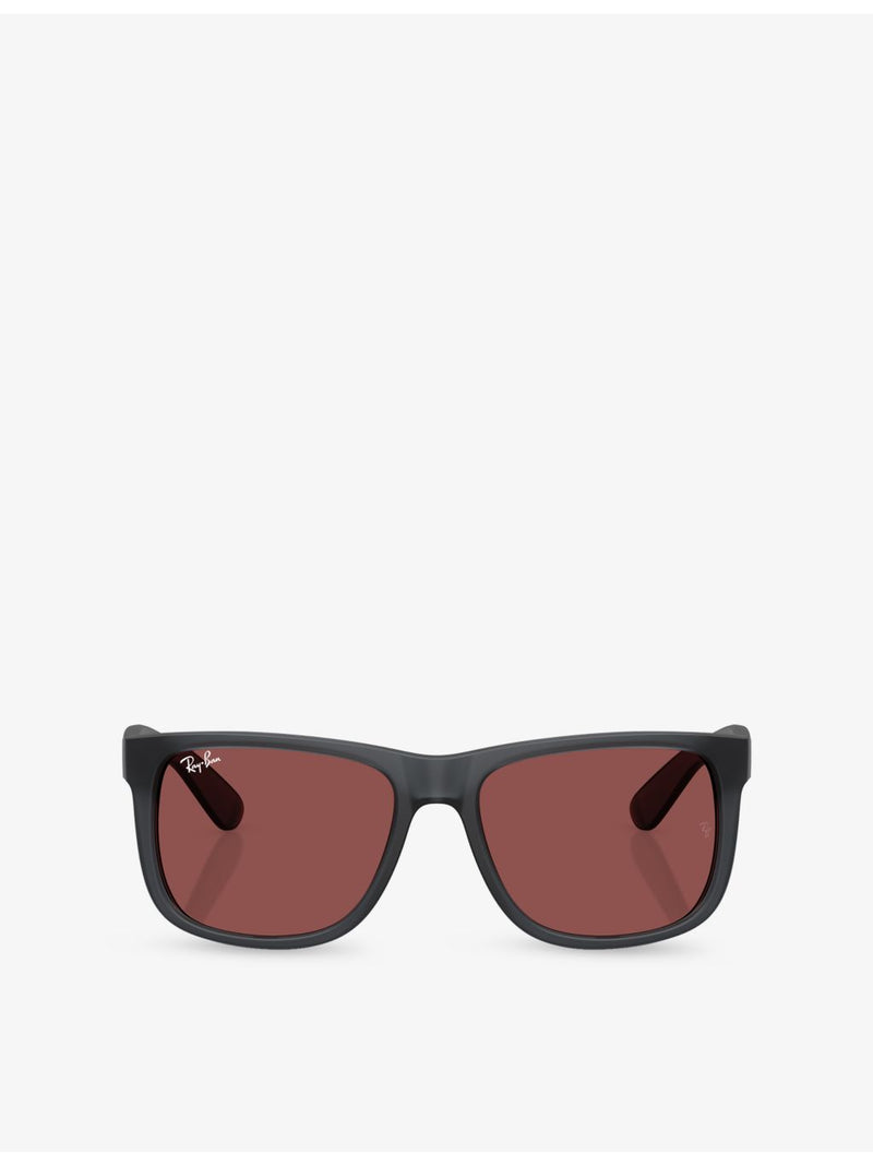 Ray-Ban RB4165 Justin square nylon sunglasses, imported from the UK