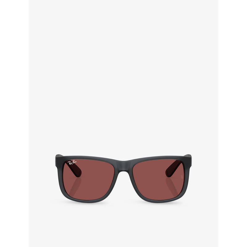 Ray-Ban RB4165 Justin square nylon sunglasses, imported from the UK