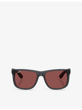 Ray-Ban RB4165 Justin square nylon sunglasses, imported from the UK