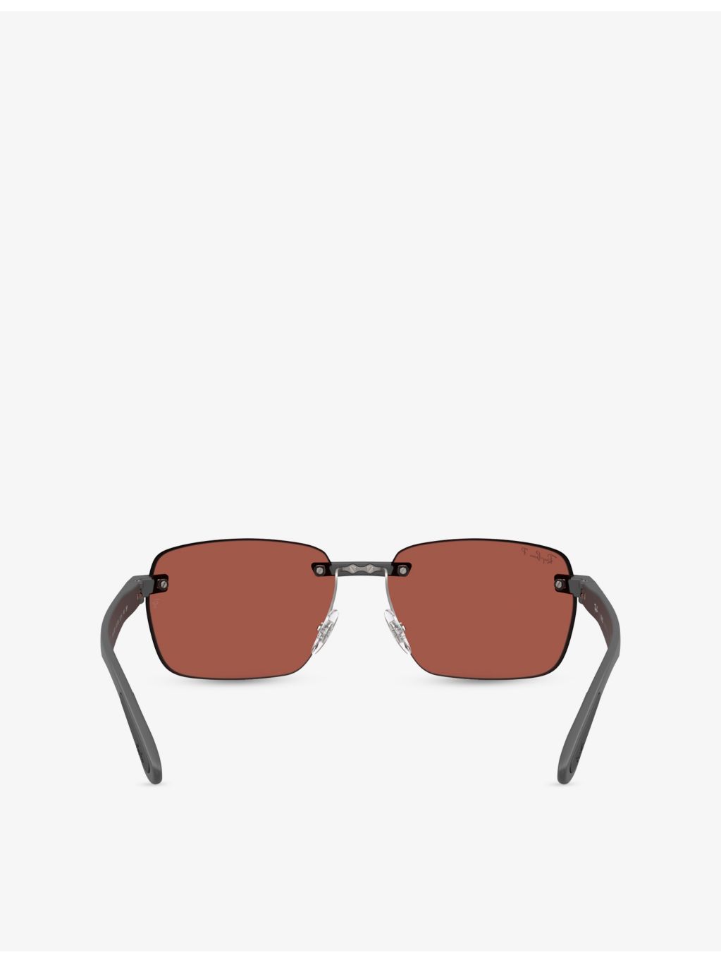 Ray-Ban RB4470CH polarized irregular-frame sunglasses - British product