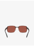 Ray-Ban RB4470CH polarized irregular-frame sunglasses - British product