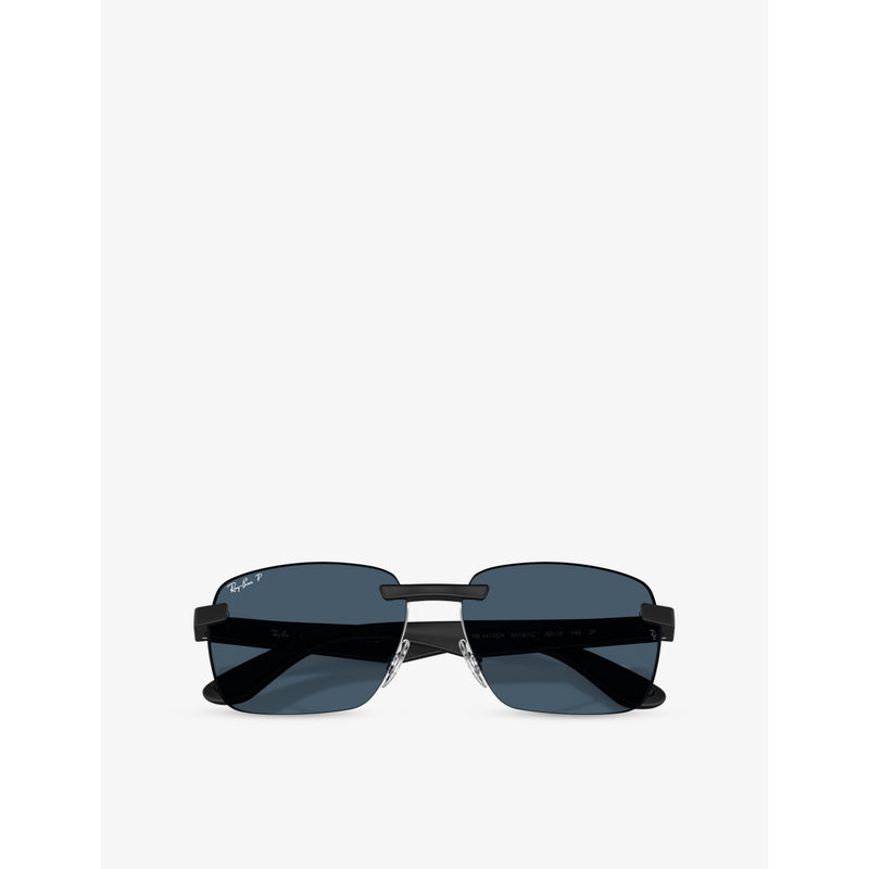 Ray-Ban RB4470CH irregular-frame polarized sunglasses - British product