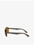 Ray-Ban RB4470CH polarized sunglasses irregular frame - British product