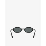 Ray-Ban RB4472 oval-frame injected sunglasses, UK version