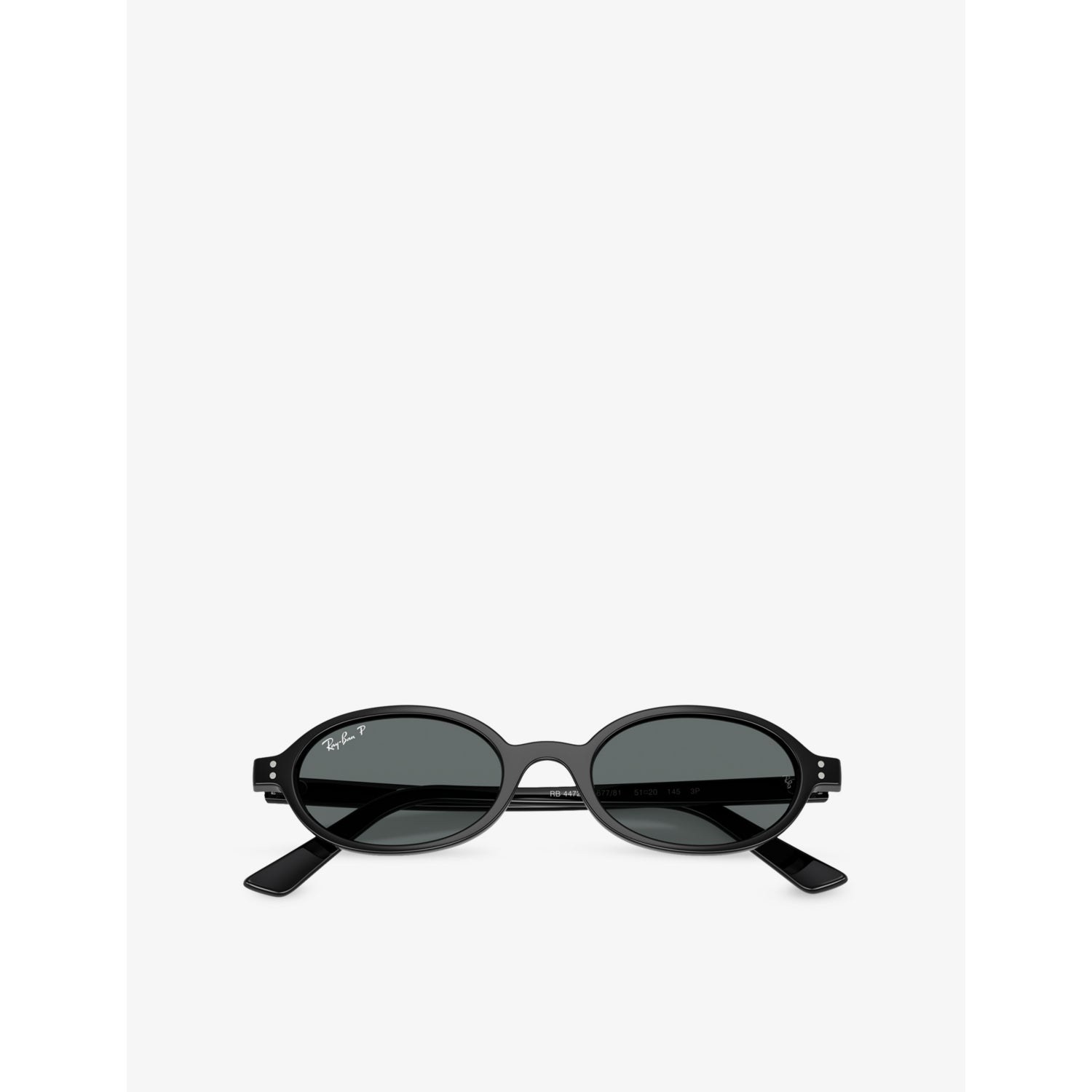 Ray-Ban RB4472 oval-frame injected sunglasses, UK version