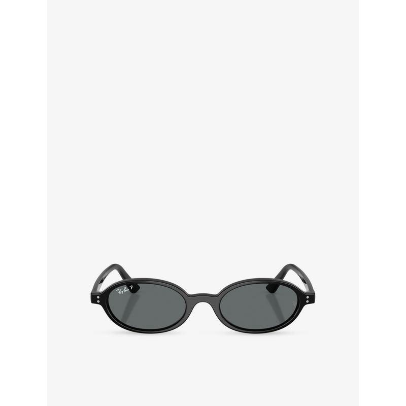Ray-Ban RB4472 oval-frame injected sunglasses, UK version