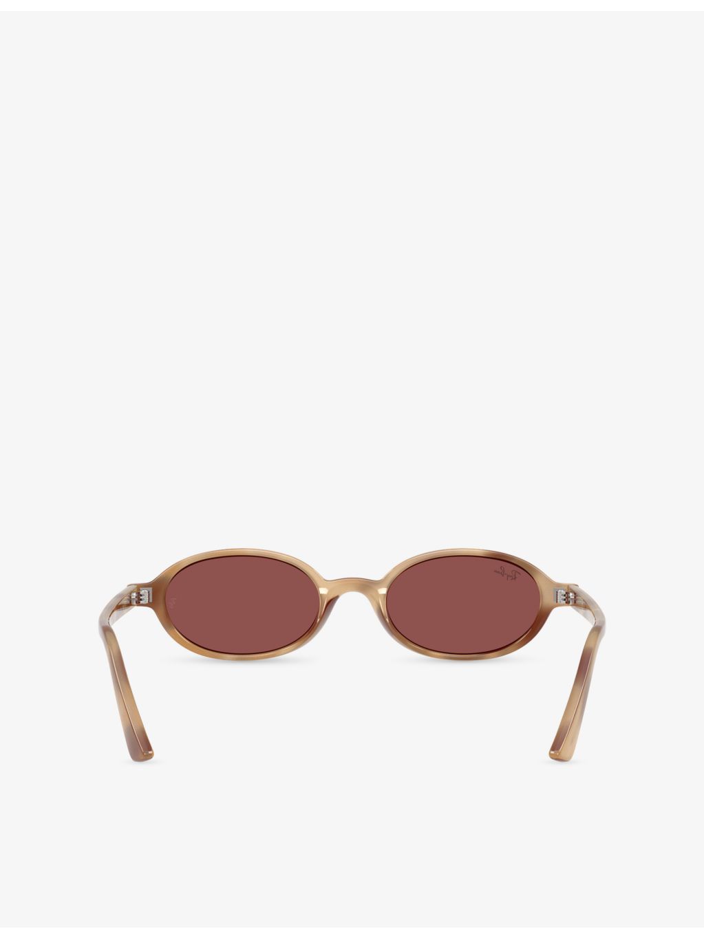 Ray-Ban RB4472 oval-frame injected sunglasses, UK version