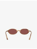 Ray-Ban RB4472 oval-frame injected sunglasses, UK version