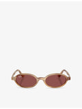 Ray-Ban RB4472 oval-frame injected sunglasses, UK version
