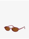 Ray-Ban RB4472 oval frame injected sunglasses, UK version