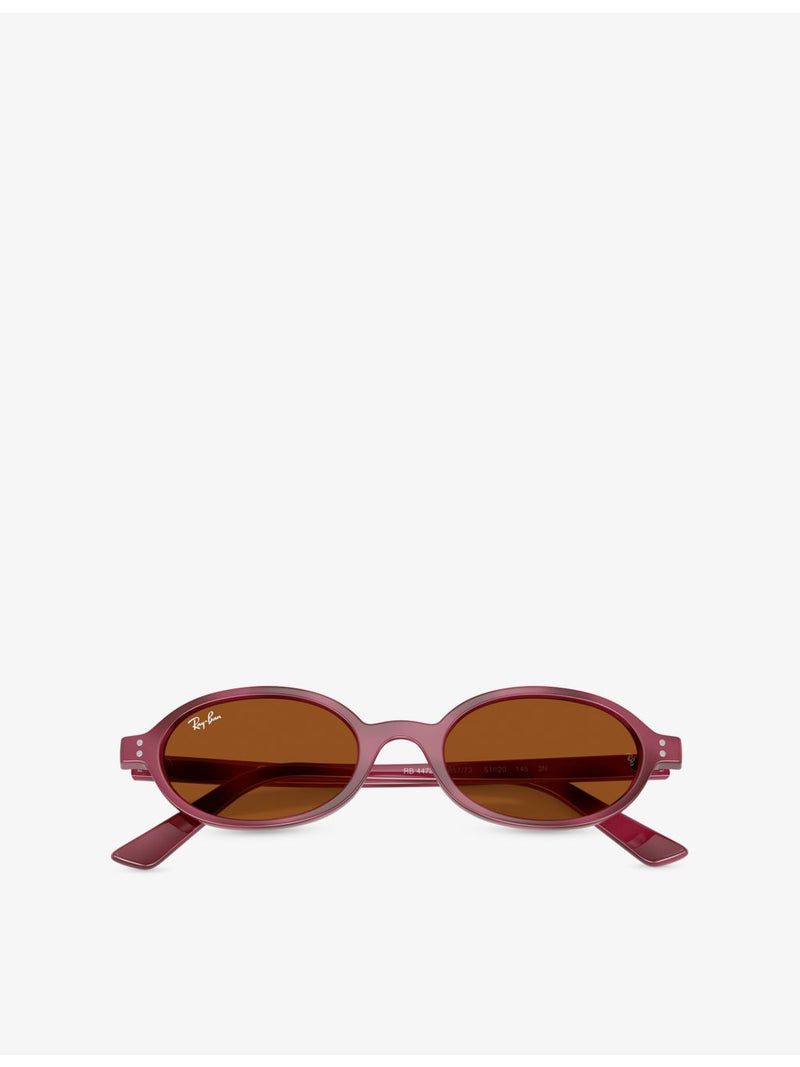 Ray-Ban RB4472 oval frame injected sunglasses, UK version