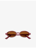 Ray-Ban RB4472 oval frame injected sunglasses, UK version