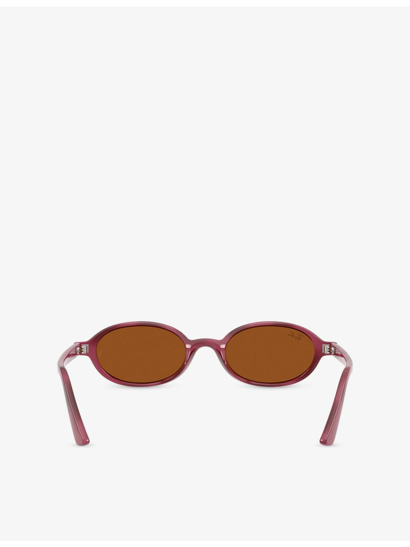 Ray-Ban RB4472 oval frame injected sunglasses, UK version