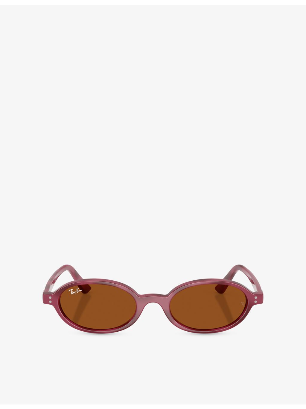 Ray-Ban RB4472 oval frame injected sunglasses, UK version