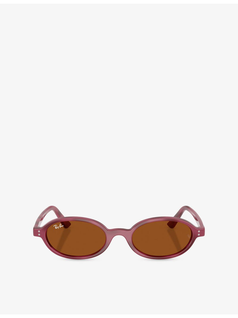Ray-Ban RB4472 oval frame injected sunglasses, UK version