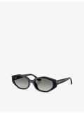 Ray-Ban RB4473D irregular-frame acetate sunglasses (British brand)
