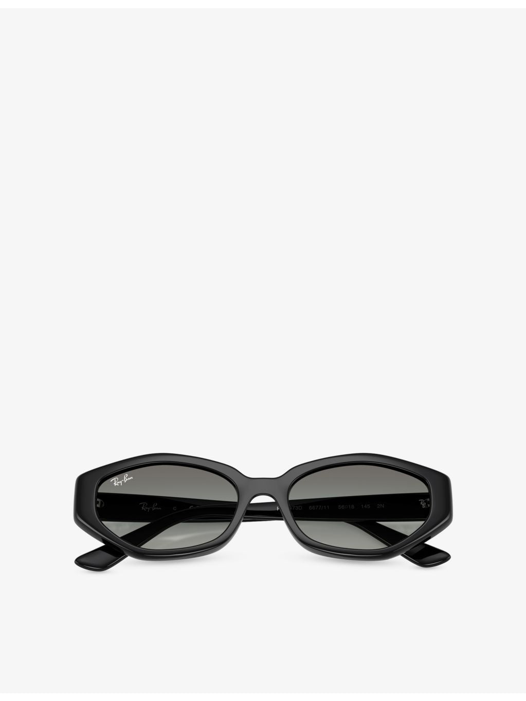 Ray-Ban RB4473D irregular-frame acetate sunglasses (British brand)
