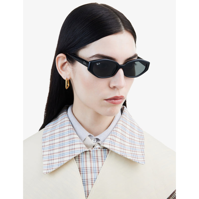 Ray-Ban RB4473D irregular-frame injected sunglasses (British brand)