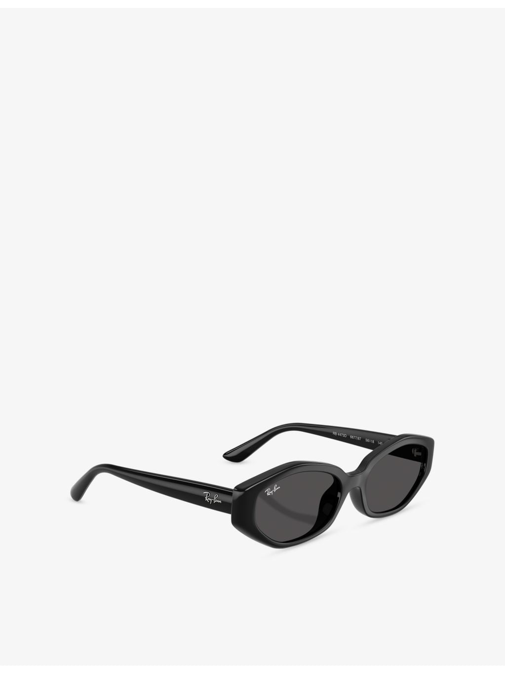 Ray-Ban RB4473D irregular-frame injected sunglasses (British brand)