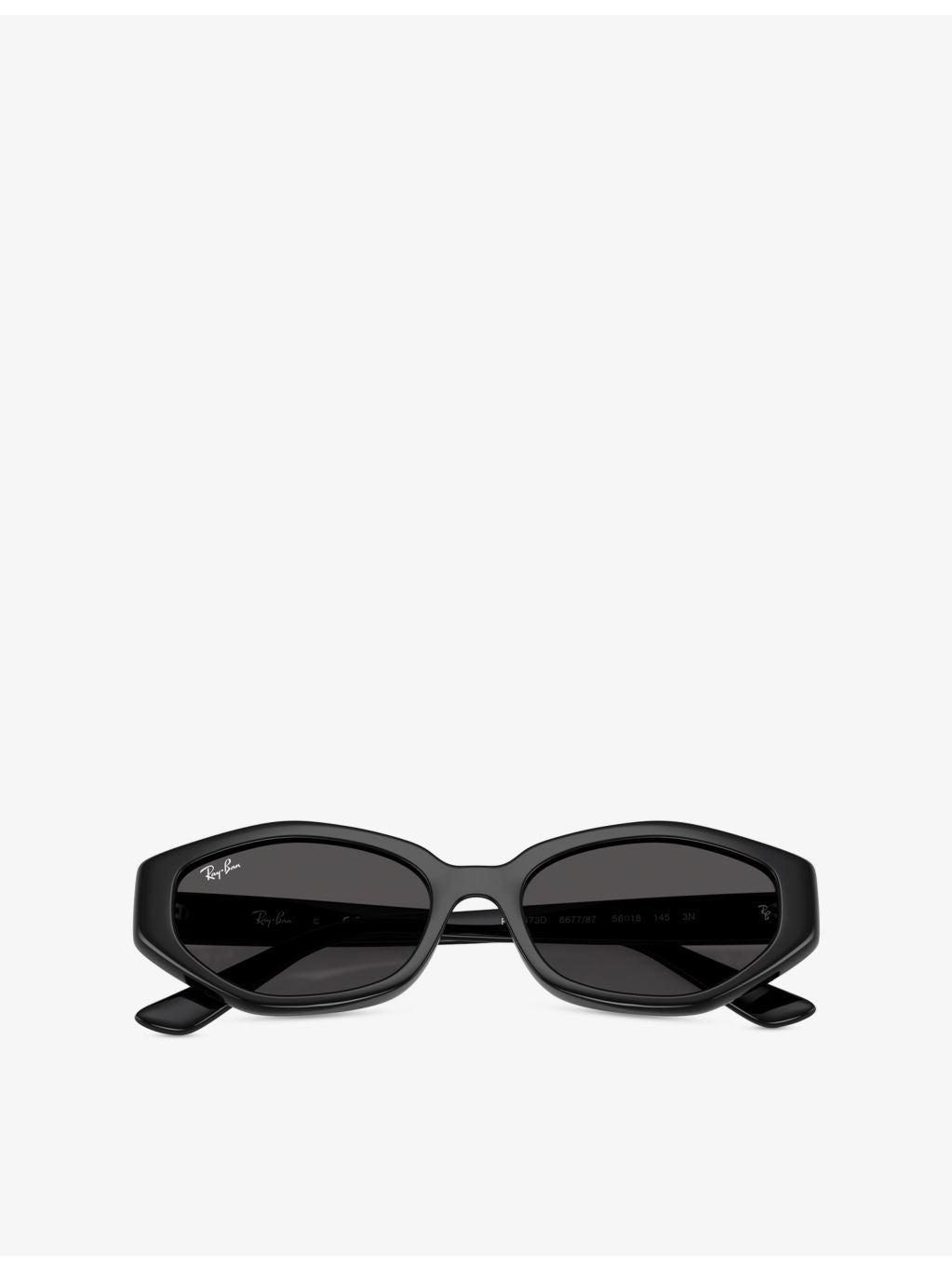 Ray-Ban RB4473D irregular-frame injected sunglasses (British brand)