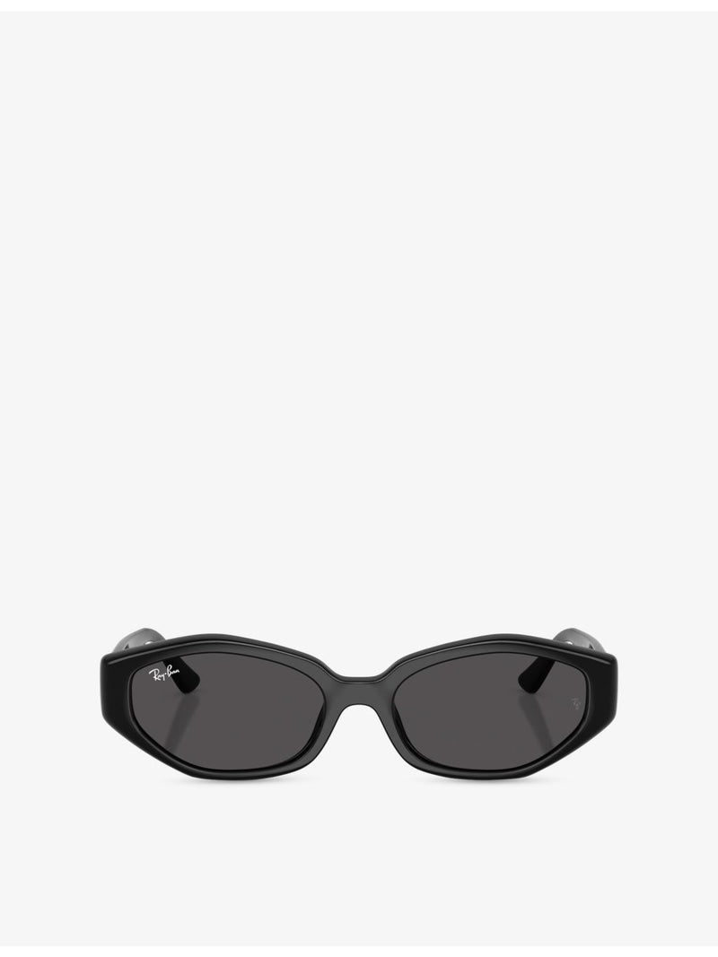 Ray-Ban RB4473D irregular-frame injected sunglasses (British brand)