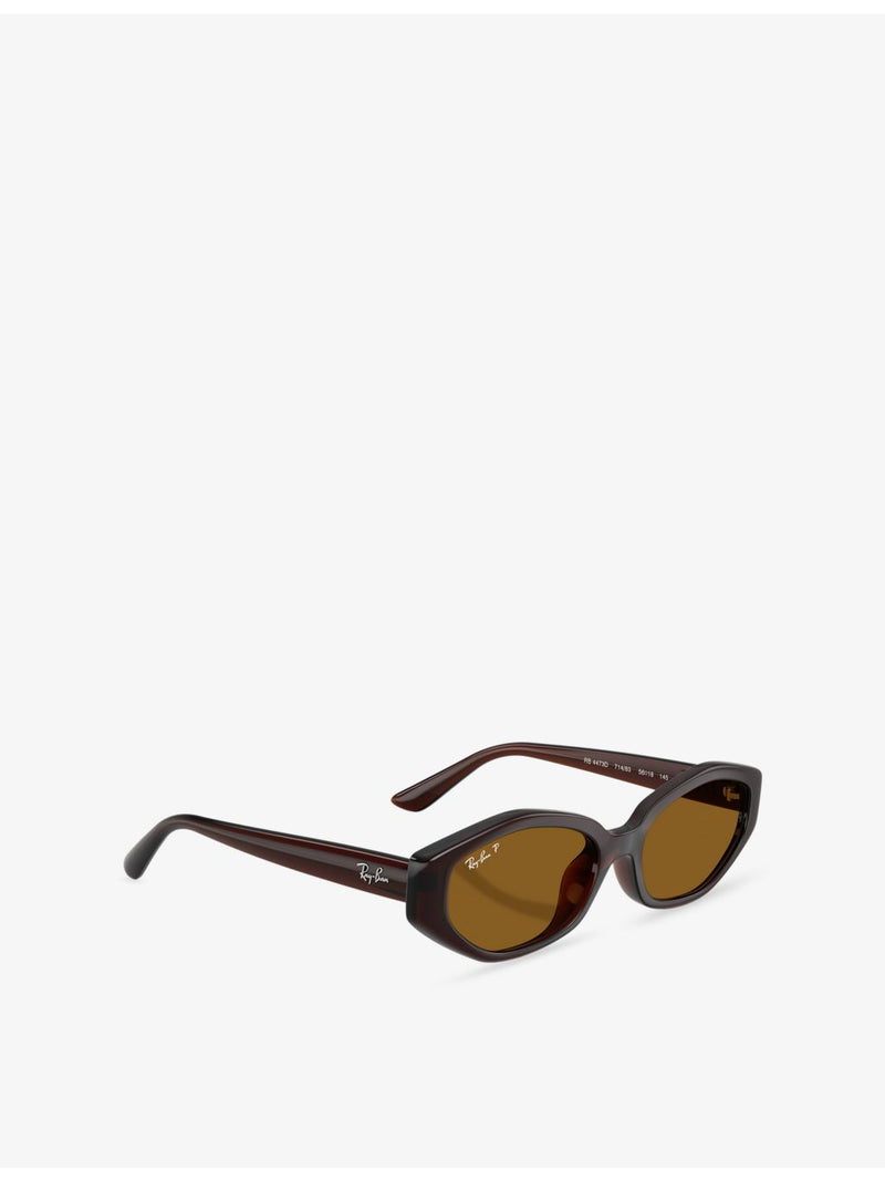 Ray-Ban RB4473D irregular-frame injected sunglasses (British brand)