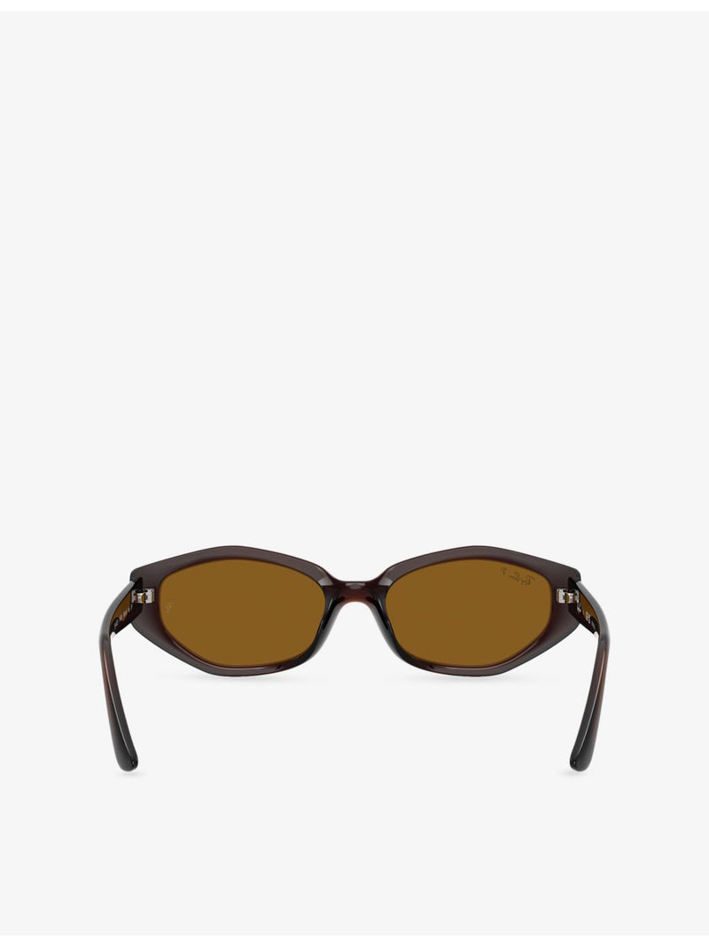 Ray-Ban RB4473D irregular-frame injected sunglasses (British brand)