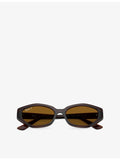 Ray-Ban RB4473D irregular-frame injected sunglasses (British brand)