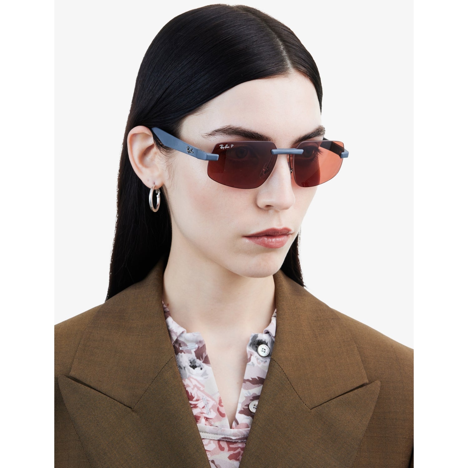 Ray-Ban RB4475 Peek sunglasses with irregular frame, UK version