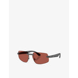 Ray-Ban RB4475 Peek sunglasses with irregular frame, UK version