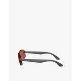 Ray-Ban RB4475 Peek sunglasses with irregular frame, UK version