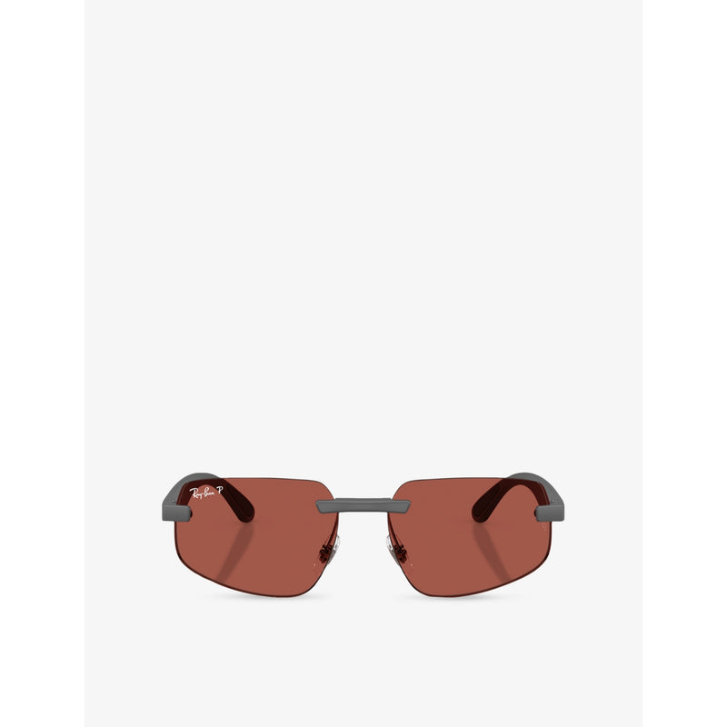 Ray-Ban RB4475 Peek sunglasses with irregular frame, UK version