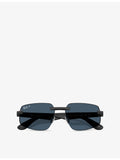 Ray-Ban RB4475 irregular-frame peek sunglasses, UK version