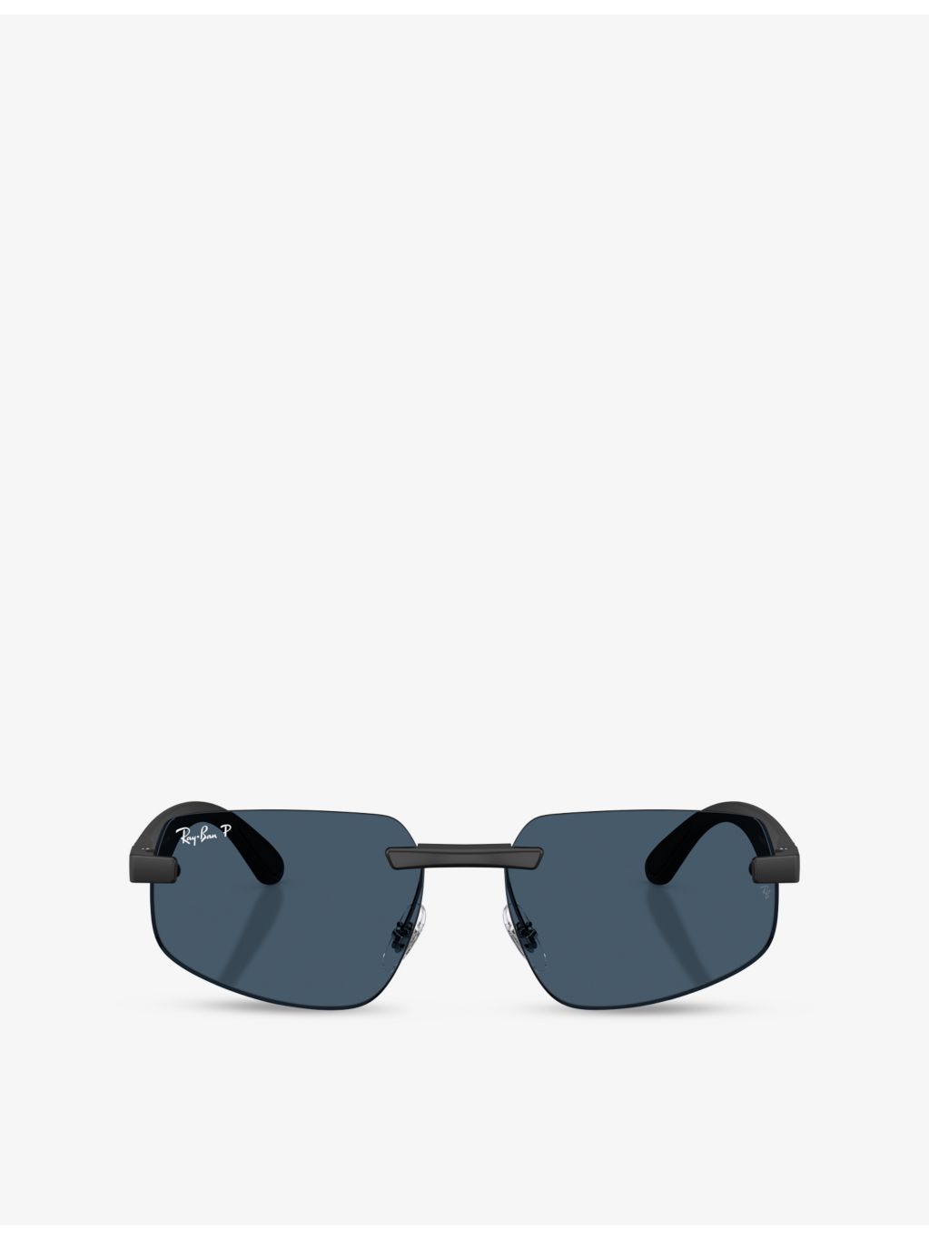 Ray-Ban RB4475 irregular-frame peek sunglasses, UK version